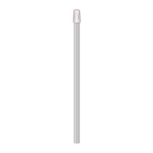 Speekselzuigers met afneembare dop (13 cm) - Transparant, 100 stuks