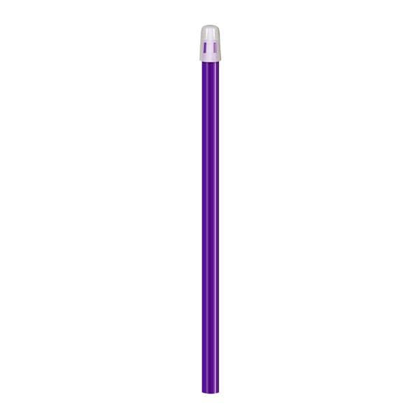 Speekselzuigers met afneembare dop (13 cm) - Lavendel, 100 stuks