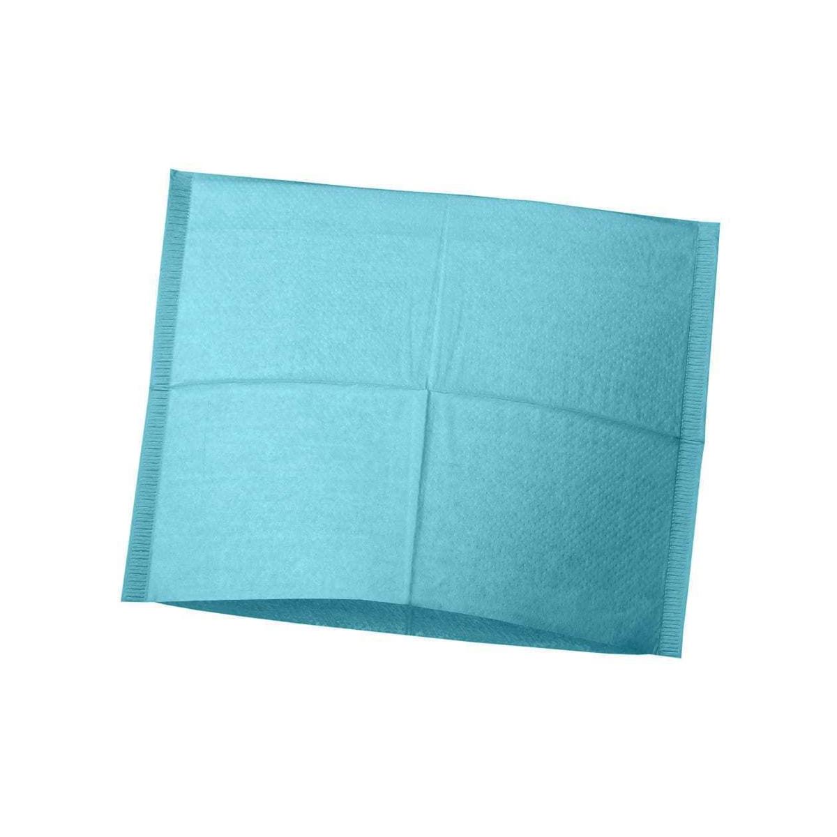Hoofdzakken gevouwen 25x25 - Laguna Blauw