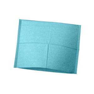 Hoofdzakken gevouwen 25x25 - Laguna Blauw