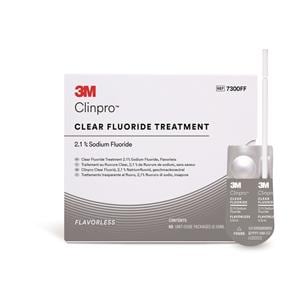 3M Clinpro Clear Fluoride, L-Pop - Neutraal, Verpakking 50 stuks