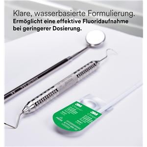 3M Clinpro Clear Fluoride, L-Pop - Mint, Verpakking 100 stuks