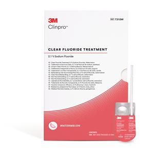 3M Clinpro Clear Fluoride, L-Pop - Watermeloen, Verpakking 100 stuks