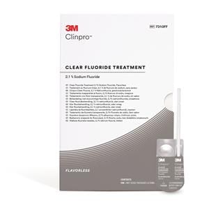 3M Clinpro Clear Fluoride, L-Pop - Neutraal, Verpakking 100 stuks