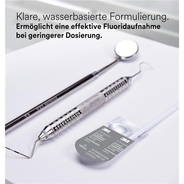 3M Clinpro Clear Fluoride, L-Pop - Neutraal, Verpakking 100 stuks