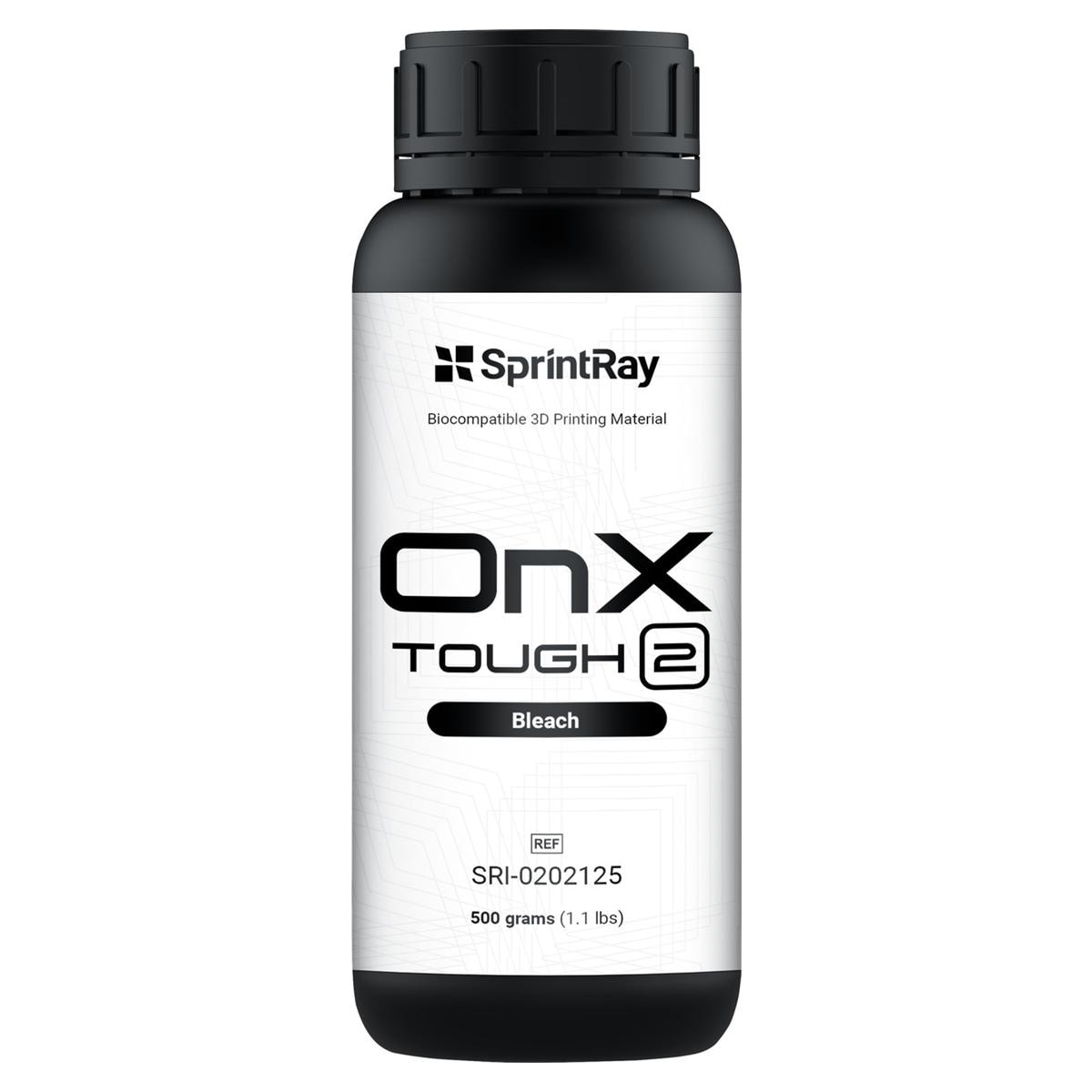 SprintRay OnX Tough 2 - Bleach, fles 500 g