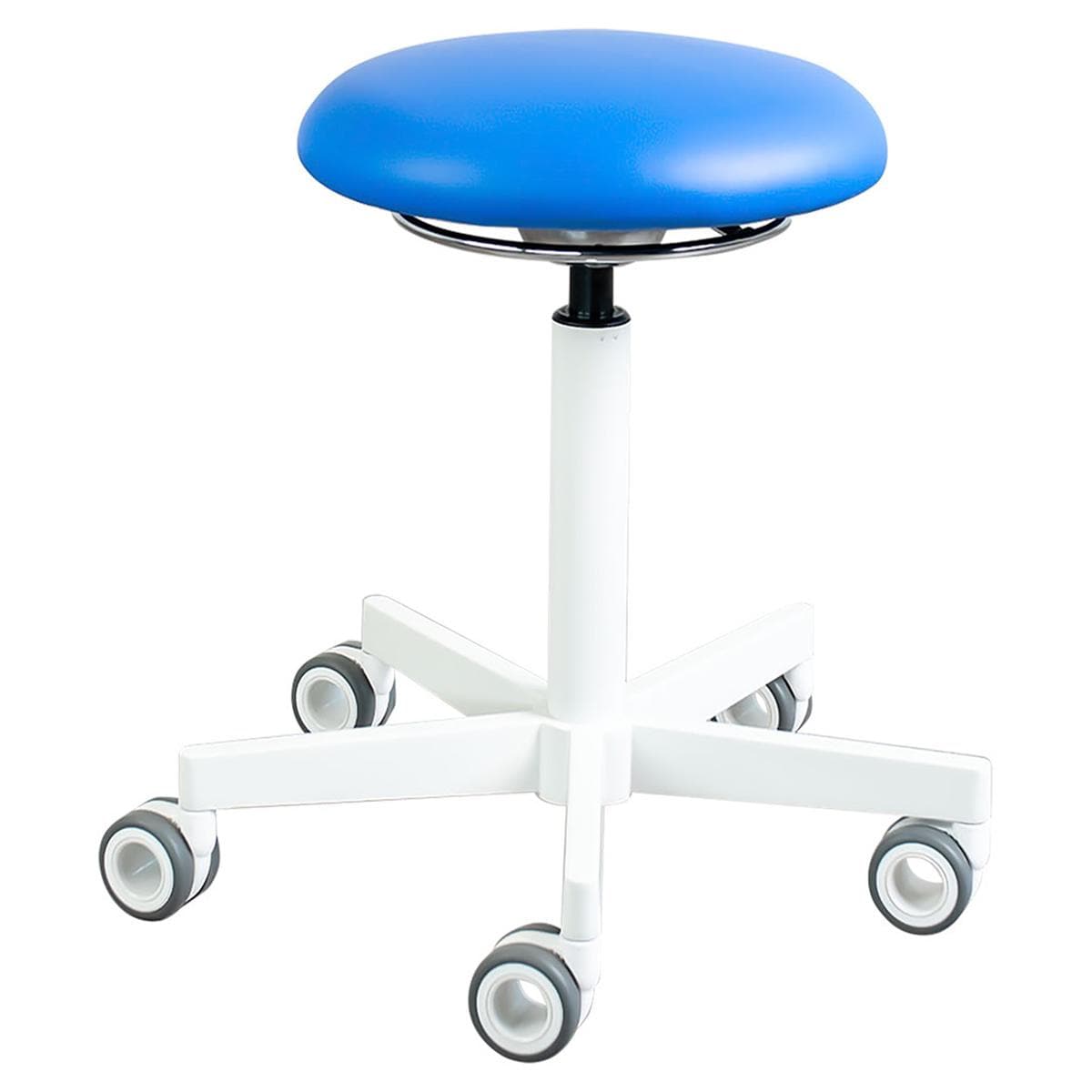 Tabouret Loavie - wit kruisvoet, per stuk