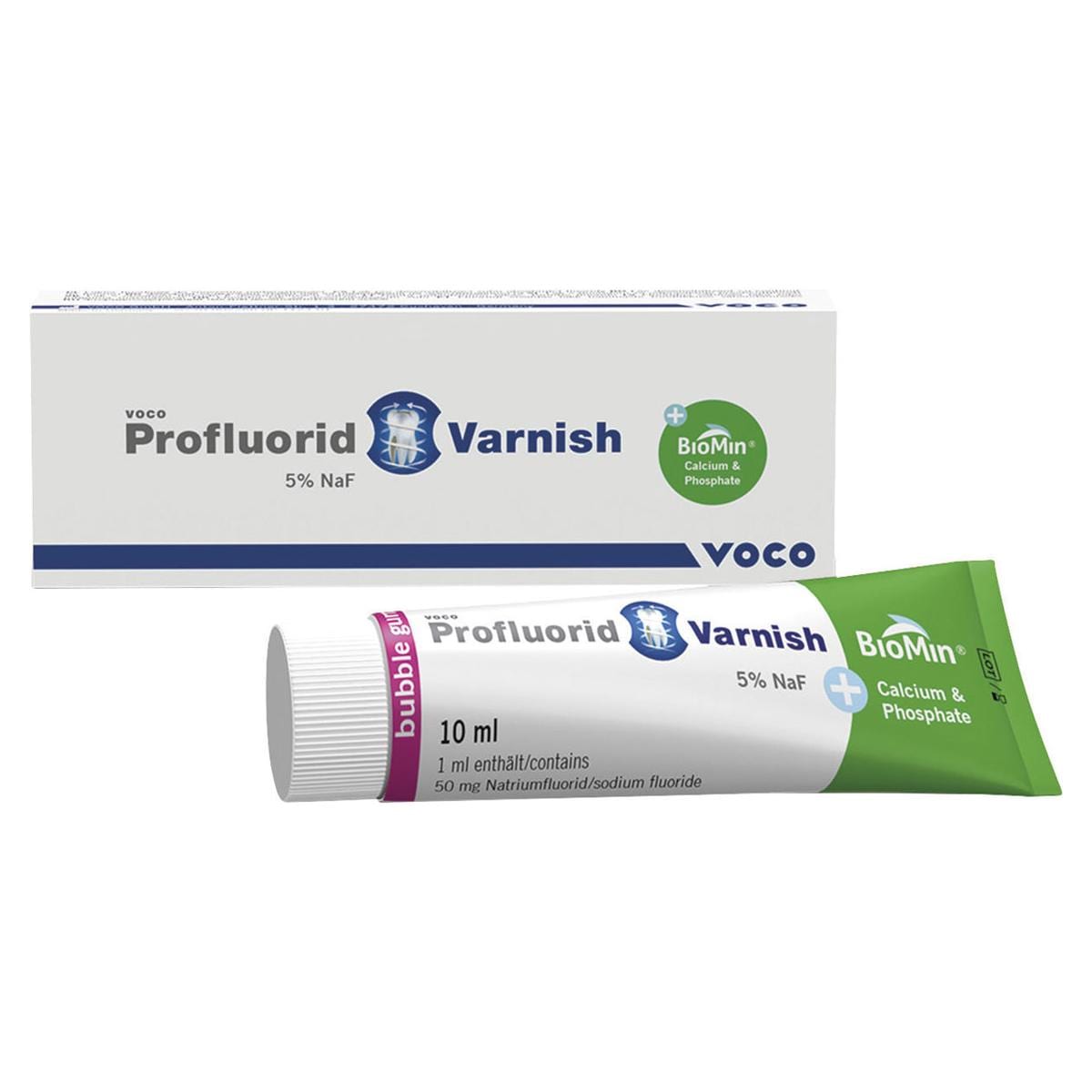 Profluorid Varnish + BioMin - Bubble Gum, Tube 10 ml