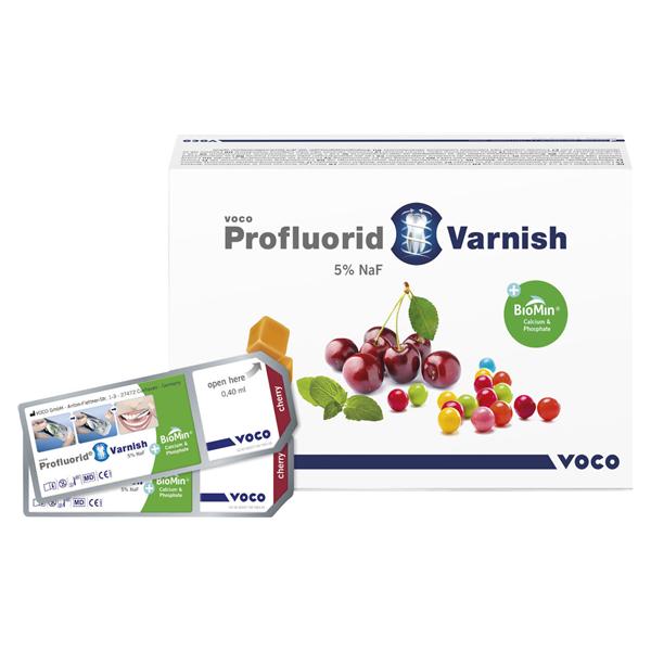 Profluorid Varnish + BioMin, SingleDose - Cherry, 50x 0,4 ml