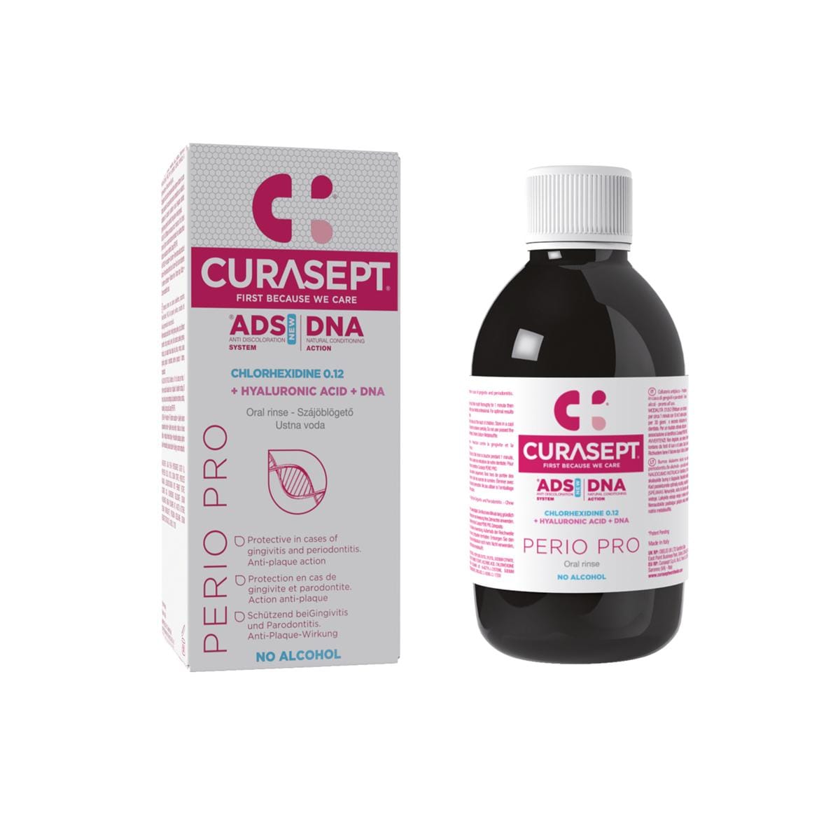 Curasept Mondspoelmiddel ADS DNA Perio Pro - Fles, 200 ml