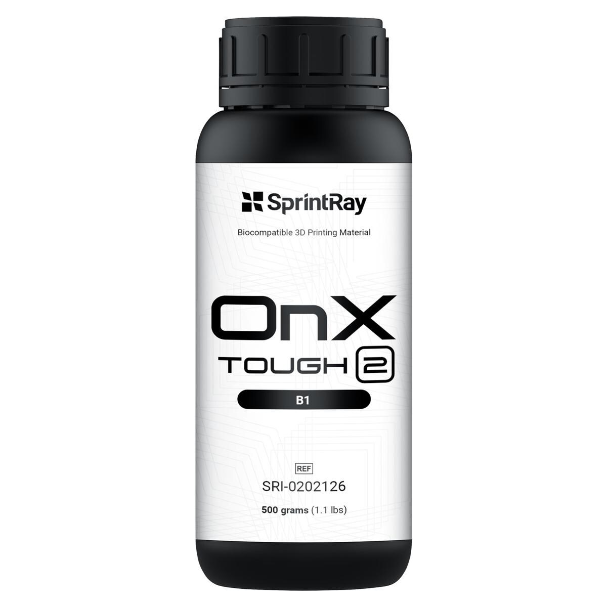 SprintRay OnX Tough 2 - B1, fles 500 g