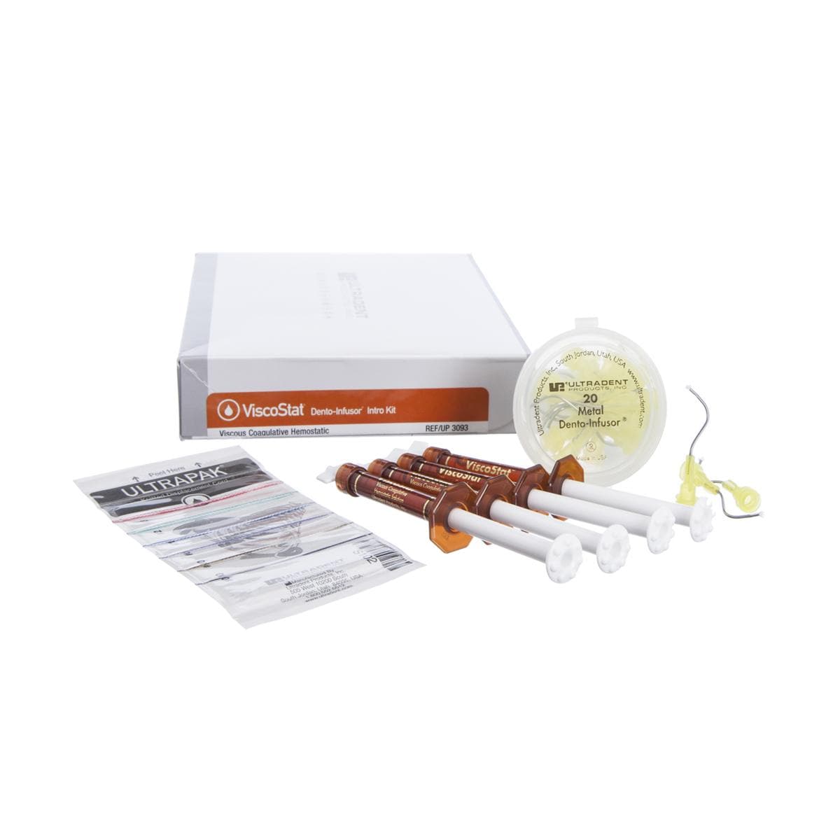 Viscostat 20% Dento Infusor Intro Kit - 4x 1,2 ml + 20 tips