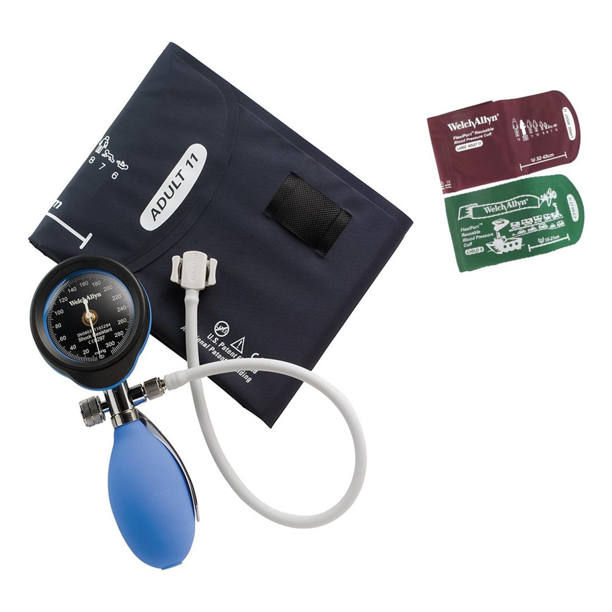 DS 55 bloeddrukmeter incl. manchet 9, 11 en 12 - blauw, per set