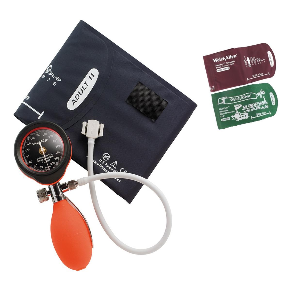 DS 55 bloeddrukmeter incl. manchet 9, 11 en 12 - geel, per set