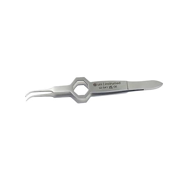 Foerster-pincet gebogen 9,5 cm - 0,5 mm