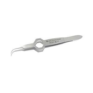 Foerster-pincet volledig gebogen 9,5 cm - 0,5 mm