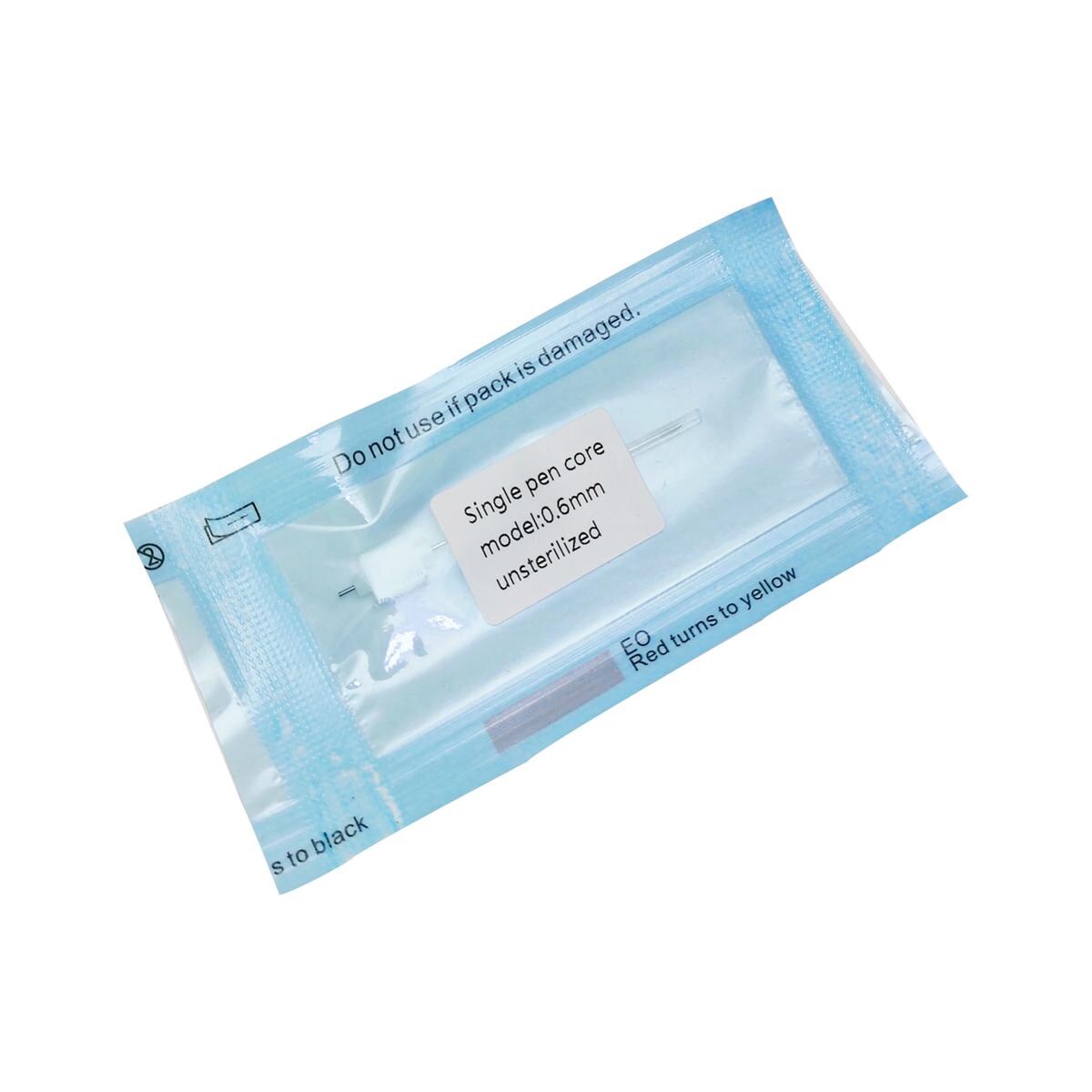 Wegwerpbare implantatiepennaalden - 5 stuks - 0,6 mm