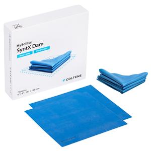 HySolate SyntX Dental Dam non-latex - 152 x 152 mm, 75 stuks
