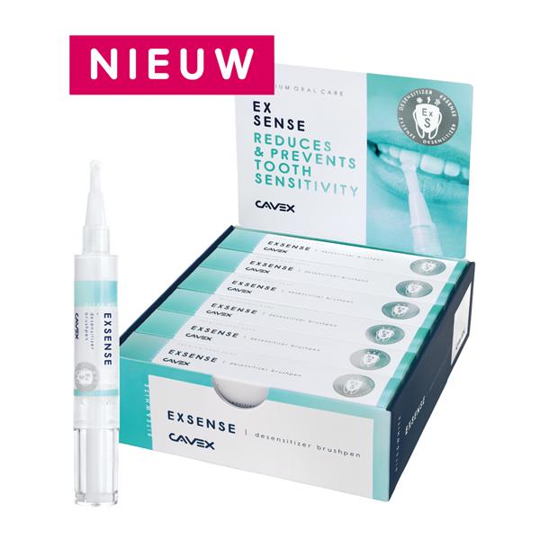Bite & White ExSense Brushpen - Verpakking, 12x 6 ml