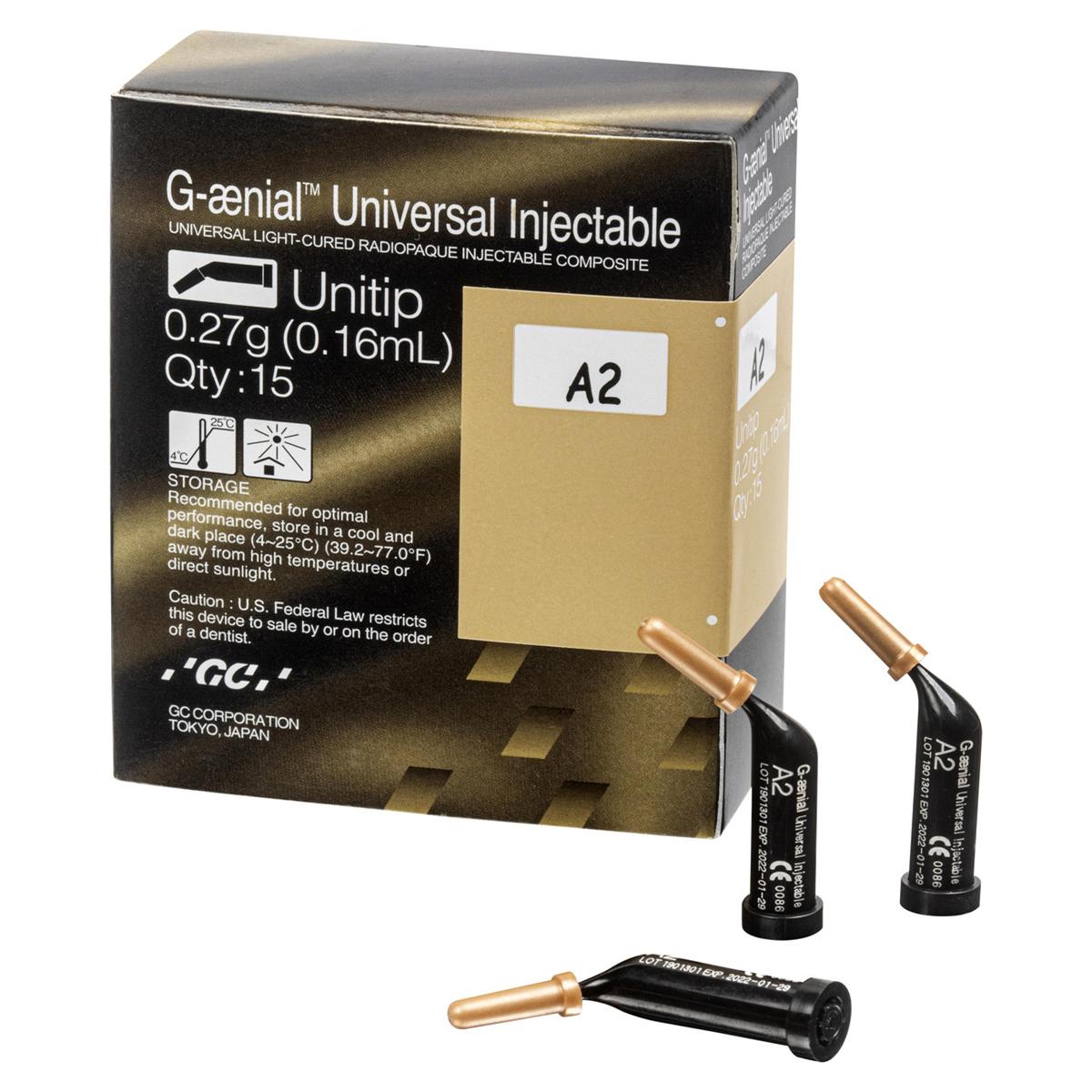 G-ænial Universal Injectable, Unitip - A2, 15 x 0,27 g