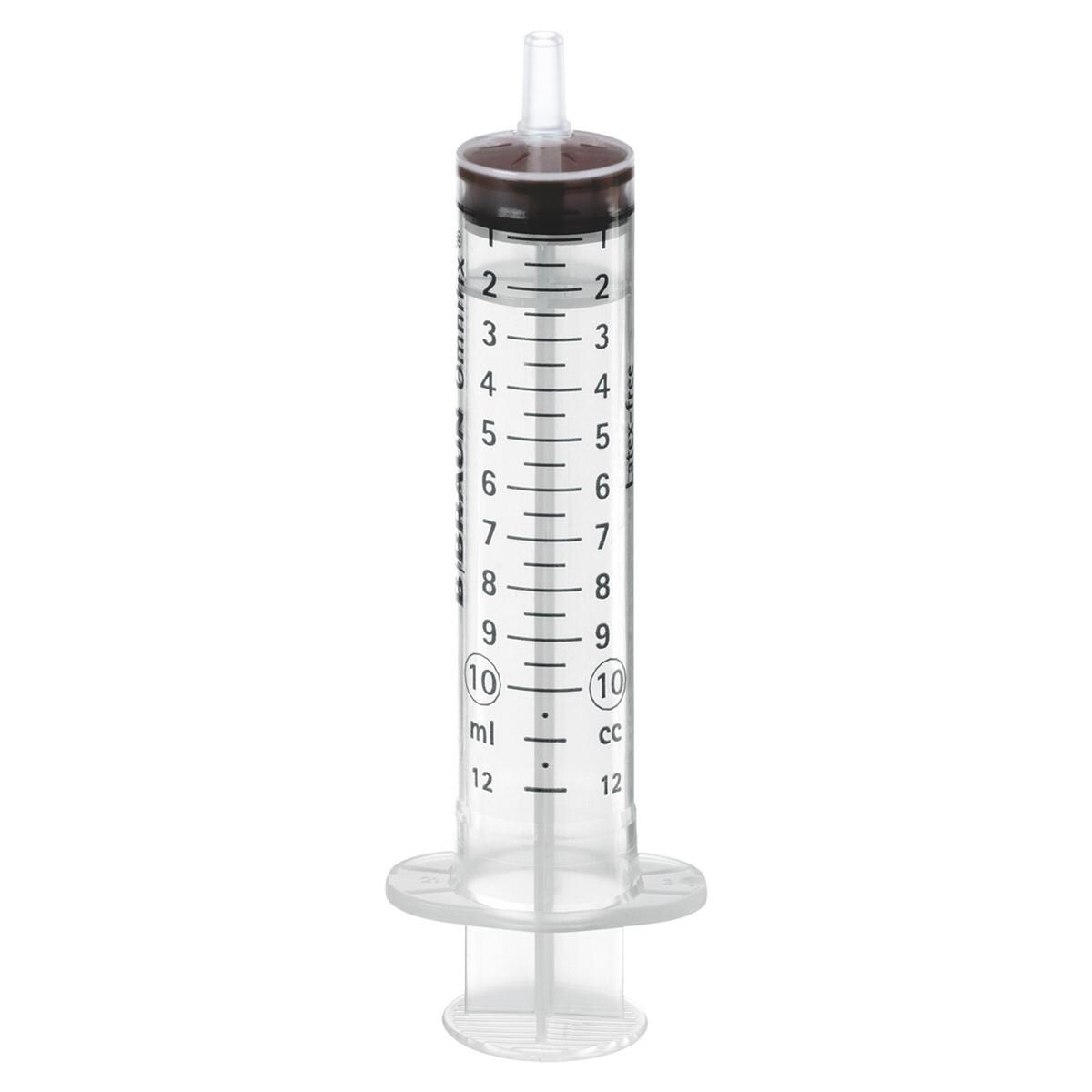 Injectiespuit 3-delig, luer - 10ml, per 100 stuks