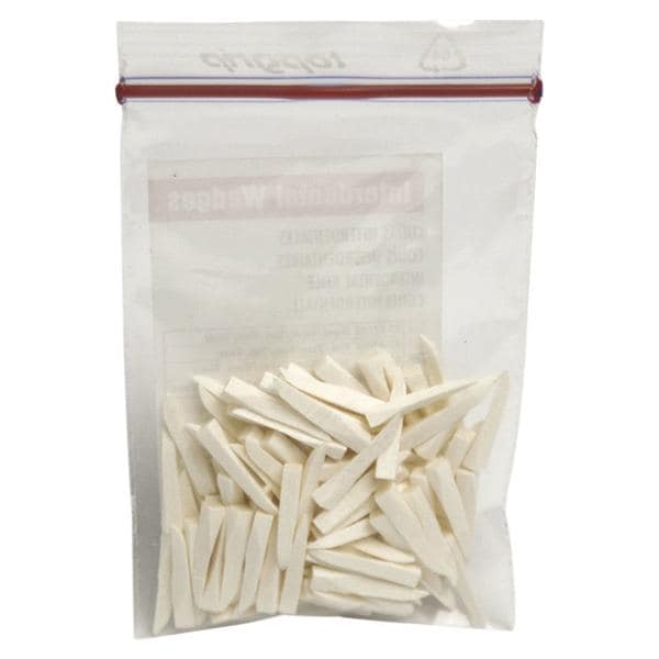 Interdentaal wiggen - Maat 3, wit - 100 stuks