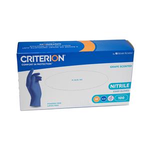 Criterion Nitrile Exam Grape Scented Gloves - M - 100 stuks