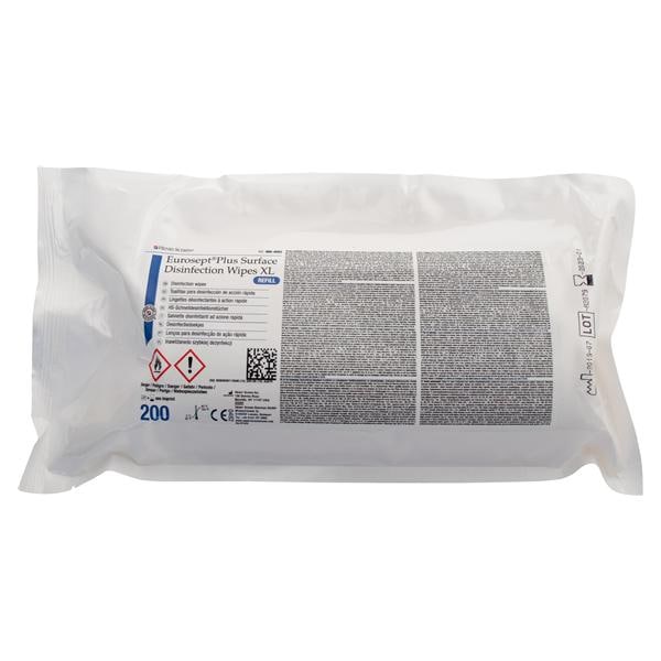 Eurosept Plus XL wipes - navulverpakking 200 doekjes