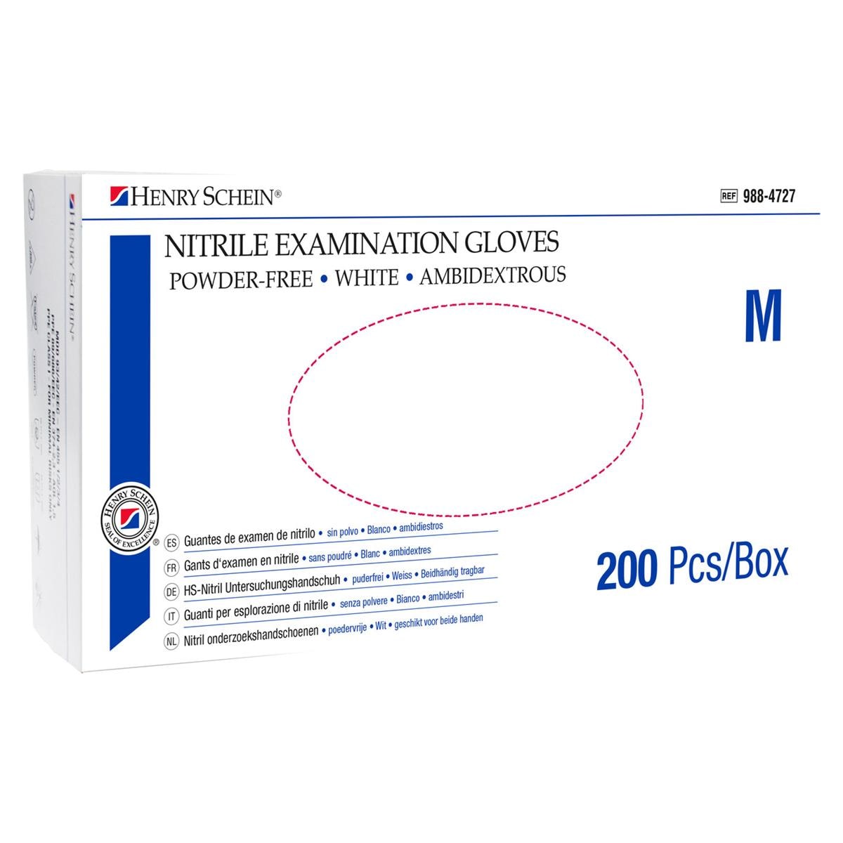 Nitrile Soft Examination Gloves PF - M, 200 stuks