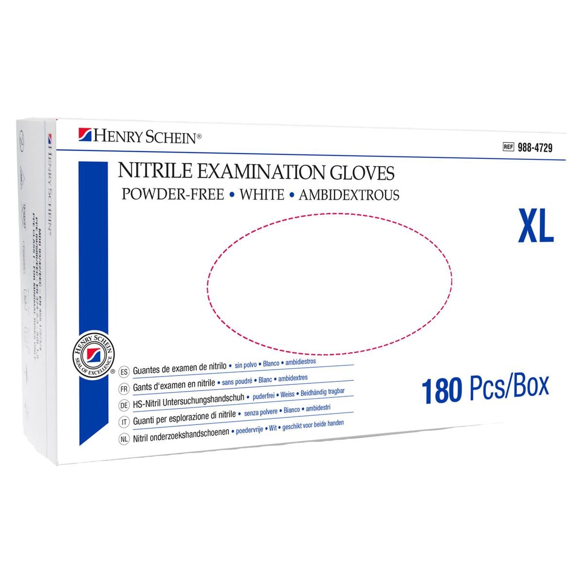 Nitrile Soft Examination Gloves PF - XL, 180 stuks