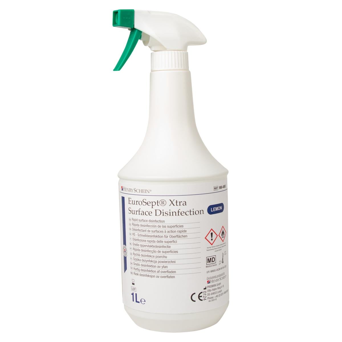 HS Eurosept Xtra Surface Lemon - spray 1 L, per stuk