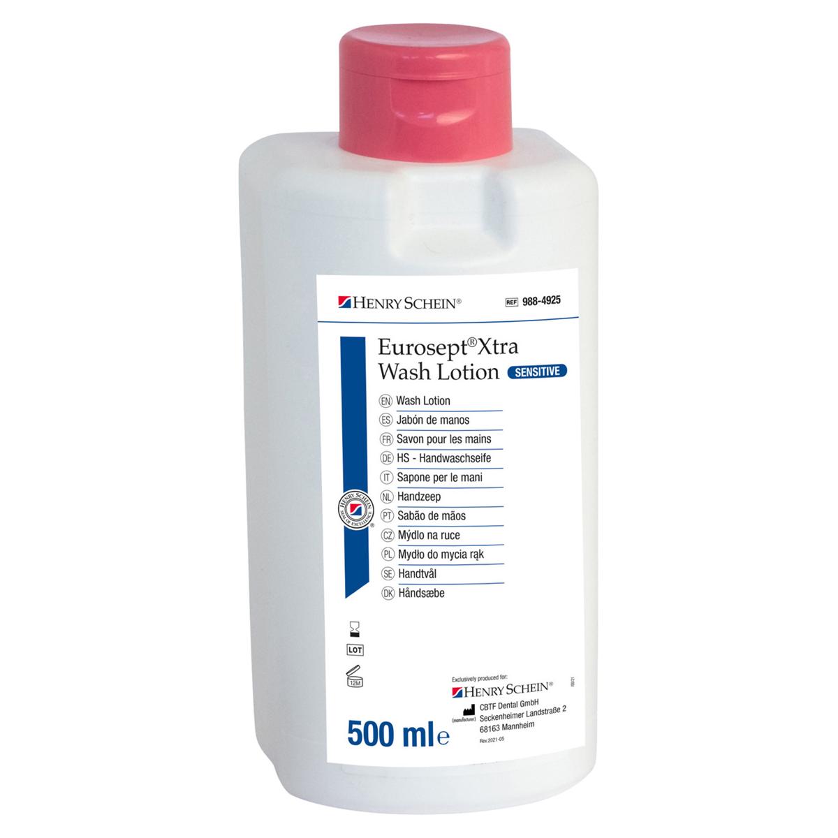 Eurosept Xtra Waslotion Sensitive - 500 ml, per stuk