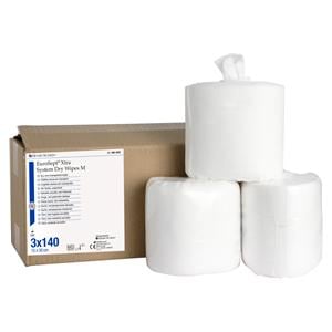 EuroSept Xtra System Dry Wipes Medium - Afmeting 15 x 30 cm, 3 Rollen x 140 wipes