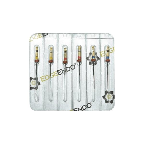 EdgeFile X7 taper .04 Assortiment (steriel verpakt) - 25 mm (ISO 20,25,30) elk 2 stuks