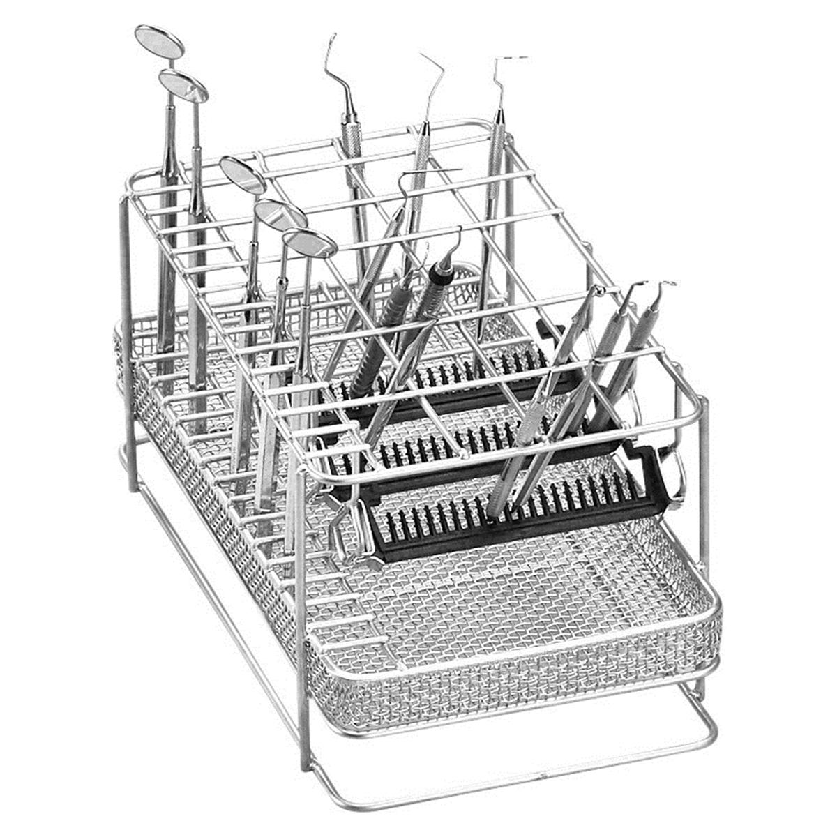 Inzetten en toebehoren voor Thermo-desinfector - Inzet voor instrumenten - E 802/1 (H 148, B 163, D 295 mm)