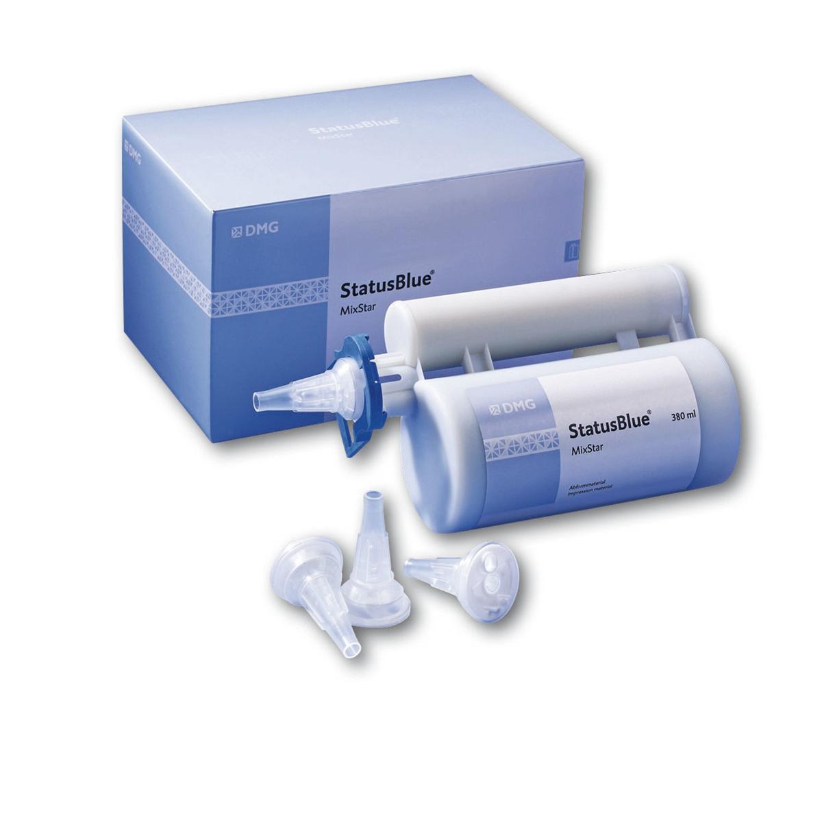 StatusBlue MixStar - Verpakking, 380 ml en 10 MixStar tips