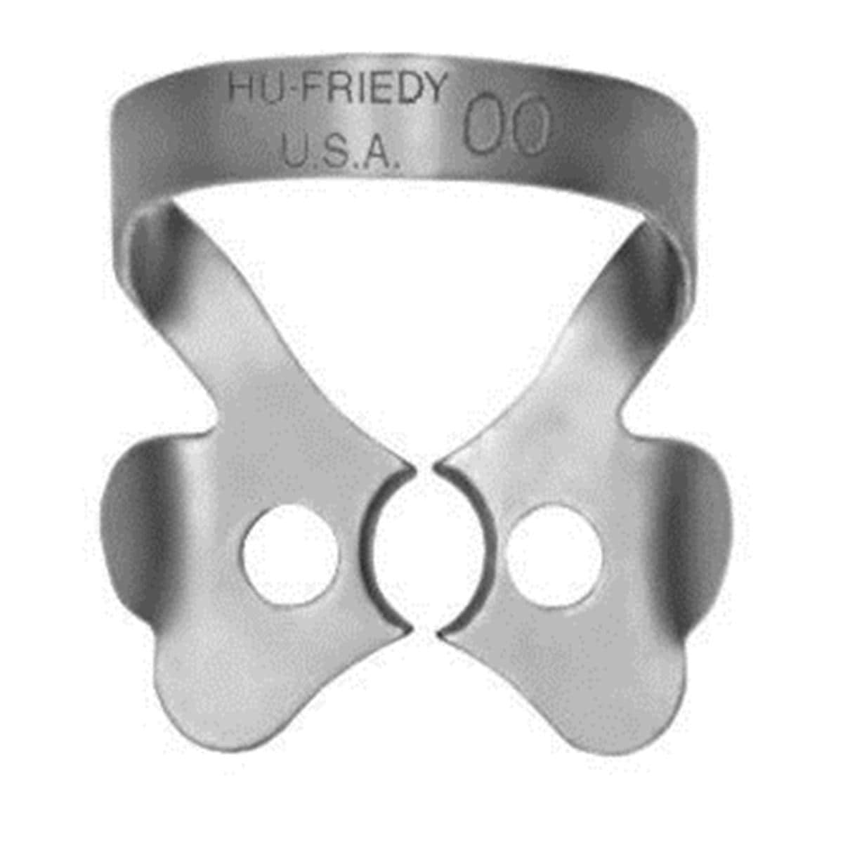 Cofferdamklem - Anterior met vleugels, 00, lower